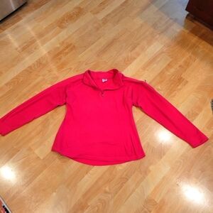 Under Armour Quarter Zip Pullover Fushia Fleece Size L